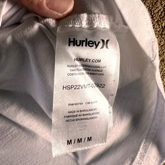 Hurley, Men's Crossover Graphic Tee, Color: White, Size: Medium - Picture 6 of 9